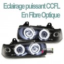 PHARES CCFL ANGEL EYES NOIRS BMW E36 BERLINE / TOURING (00506)