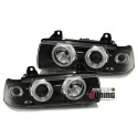 PHARES CCFL ANGEL EYES NOIRS BMW E36 BERLINE / TOURING (00506)