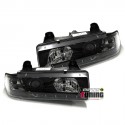 PHARES DRL DE JOUR DIURNE NOIRS BMW E36 BERLINE / TOURING (03324)