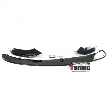 LAME BECQUET CARBONE SPOILER DE PARE CHOCS AVANT BMW SERIE 4 F32 COUPE (04840)