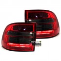 PAIRE DE FEUX A LEDS ROUGE NOIR PORSCHE CAYENNE 02-07