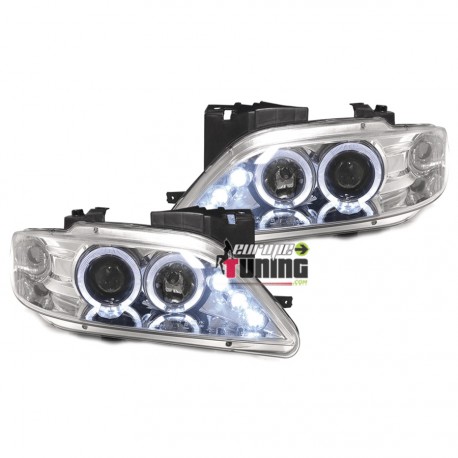 PHARES TUNING ANGEL EYES CHROM POUR CITROEN XSARA (12008)