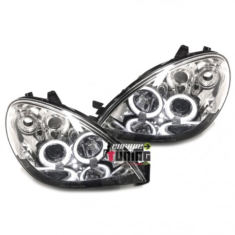 PHARES TUNING ANGEL EYES CHROM POUR CITROEN XSARA (12072)