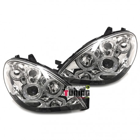 PHARES TUNING ANGEL EYES CHROM POUR CITROEN XSARA (12072)