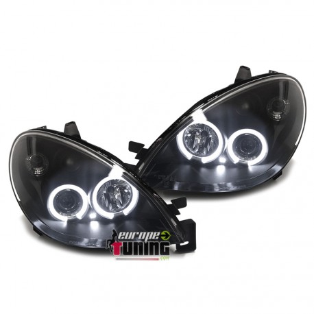 PHARES TUNING ANGEL EYES NOIRS POUR CITROEN XSARA (04052)