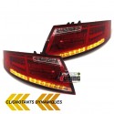 FEUX ROUGES CELIS CLIGNOTANTS LEDS DYNAMIQUES AUDI TT 8J 2006-2014 (04847)