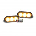 REPETITEURS NOIRS GOLF 3 & 4 PASSAT BORA VENTO LED (02746)