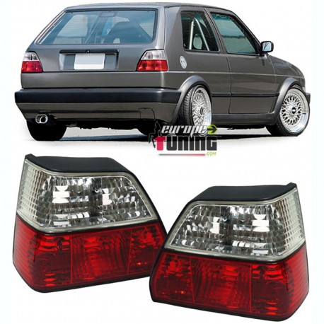 FEUX TUNING LEXUS GOLF 2 CRISTAL ROUGES (11510)