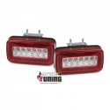 ANTIBROUILLARD LED & FEU DE RECUL MARCHE ARRIERE ROUGES CLAIRS MERCEDES CLASSE G W463 (04874)