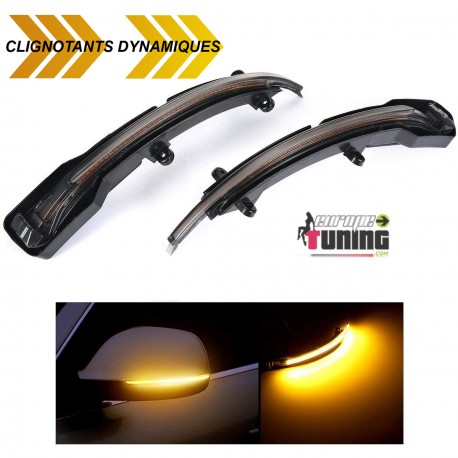 CLIGNOTANTS DE RETROVISEURS EN LEDS DYNAMIQUES A DEFILEMENT AUDI Q5 & Q7 (04875)