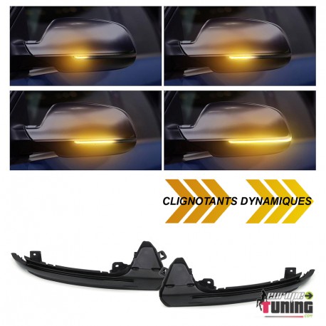 CLIGNOTANTS RETROVISEURS SEQUENTIELS LEDS DYNAMIQUES AUDI A6 4G C7 (04877)