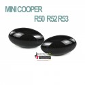 REPETITEURS NOIRS CLIGNOTANTS LEDS MINI COOPER R0 R52 R53 (04882)