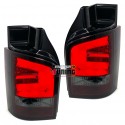 FEUX ROUGES FUMES LED BAR VW T5 BUS TRANSPORTEUR MULTIVAN A HAYON 2003-2009 (02950)