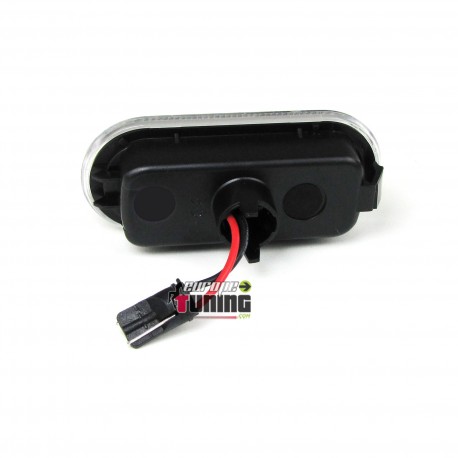 REPETITEURS CLIGNOTANTS AILES NOIRS A LED VOLKSWAGEN VW SEAT & FORD (04890)