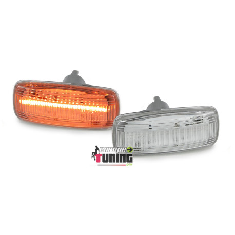REPETITEURS CLIGNOTANTS D AILES CHROME LEDS CELIS POUR AUDI A2 A3 A4 A6 A8 TT (04892)