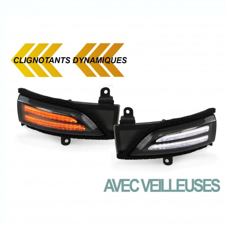 CLIGNOTANTS SEQUENTIELS DYNAMIQUES AVEC VEILLEUSES  POUR SUBARU (04897)