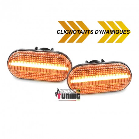 REPETITEURS CLIGNOTANTS LEDS DYNAMIQUES SMART FORTWO FORFOUR (04873)