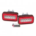 ANTIBROUILLARD LED & FEU DE RECUL MARCHE ARRIERE ROUGES CLAIRS MERCEDES CLASSE G W463 (04874)