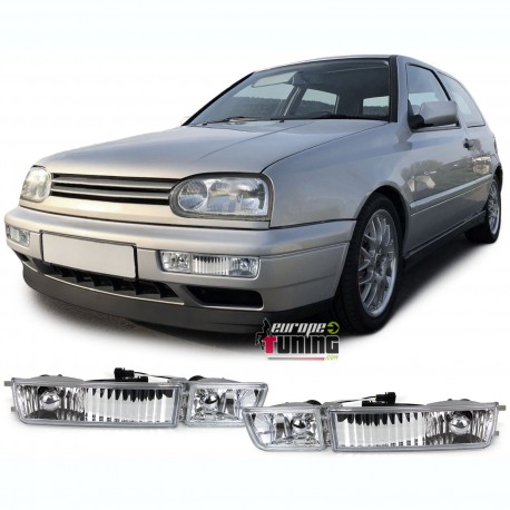 CLIGNOTANTS + ANTI BROUILLARD CHROM POUR GOLF 3 (03899)