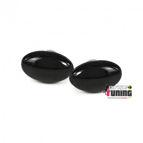 REPETITEURS NOIRS CLIGNOTANTS LEDS MERCEDES CLASSE A W168 & SMART 450 (04880)