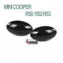 REPETITEURS NOIRS CLIGNOTANTS LEDS MINI COOPER R0 R52 R53 (04882)