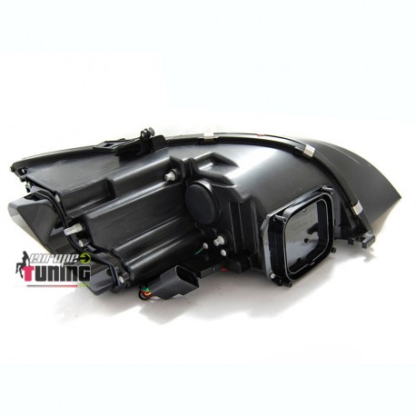 PHARES NOIRS AU XENON AVEC CLIGNOTANTS DYNAMIQUES LOOK 8S POUR AUDI TT 8J (04853)