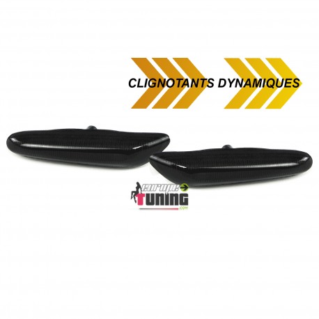 REPETITEURS CLIGNOTANTS LEDS DYNAMIQUES BMW E81 E82 E87 E88 E90 E91 E92 E93 X1 (04907)