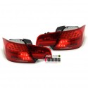 FEUX CELIS ROUGES CLAIRS A LED POUR BMW SERIE 3 E92 COUPE PHASE 1 2005-2009 (04910)
