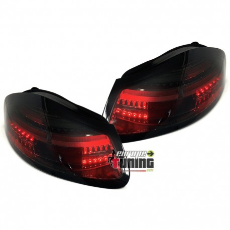 FEUX FUMES NOIRS AVEC BANDES LED CELIS ET CLIGNOTANTS DYNAMIQUES PORSCHE BOXSTER 986 (04909)