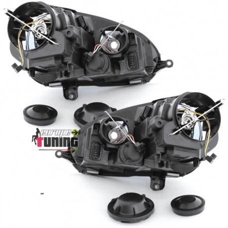 PHARES FOND NOIRS GOLF 5 LOOK GTI (03513)