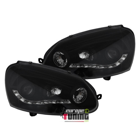 PHARES DEVIL EYES TUNING NOIRS GOLF 5 (13508)