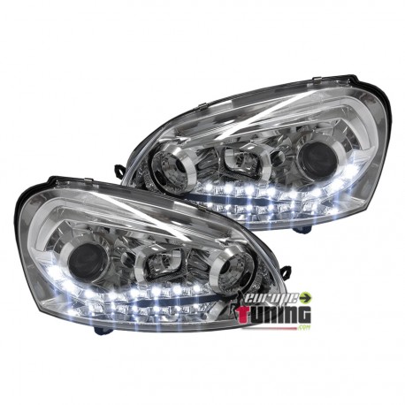 PHARES DEVIL EYES TUNING CHROM GOLF 5 (13507)