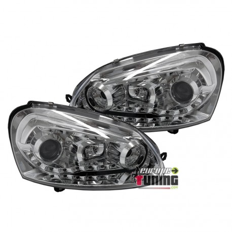 PHARES DEVIL EYES TUNING CHROM GOLF 5 (13507)