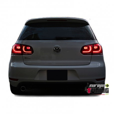 FEUX LED ROUGE NOIRS LOOK GTI R GOLF 6 (02262)