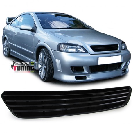 GRILLE DE CALANDRE NOIRE SPORT SANS SIGLE OPEL ASTRA G (13978)