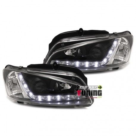 PHARES DEVIL EYES NOIRS PEUGEOT 106 PH2 (02276)