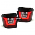 FEUX LED BANDES CELIS ROUGES CLAIRS VOLKSWAGEN VW T4 BUS TRANSPORTEUR (04970)