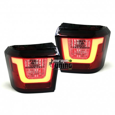 FEUX LED BANDES CELIS ROUGES CLAIRS VOLKSWAGEN VW T4 BUS TRANSPORTEUR (04970)
