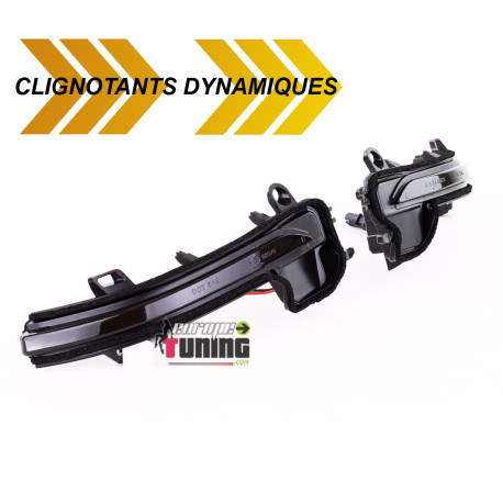 CLIGNOTANTS RETROVISEURS LED DYNAMIQUES BMW X1 F48 ET SERIE 2 F45 F46 (04981)