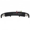 DIFFUSEUR SPORT PACK RS4 AVEC DOUBLES SORTIES POUR AUDI A4 B9 2015-2019 (04986)