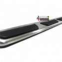 MARCHES PIEDS ALUMINIUM INOX POLI POUR AUDI Q7 II TYPE 4M 2015-2019 (04991)