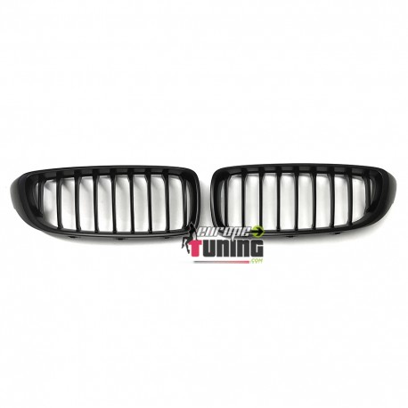 GRILLES CALANDRES NOIRES MATES SPORT LOOK PACK M BMW SERIE 4 F32 F33 F36 F82 F83 (04999)