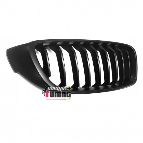 GRILLES CALANDRES NOIRES MATES SPORT LOOK PACK M BMW SERIE 4 F32 F33 F36 F82 F83 (04999)