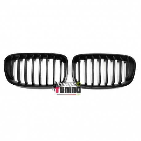 GRILLES CALANDRES NOIRES MATES SPORT BMW SERIE 1 F20 F21 PHASES 1 (05001)