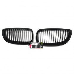 CALANDRES SPORT NOIRES MATES BMW SERIE 3 E92 COUPE & E93 CABRIO 2006-2010 (05006)