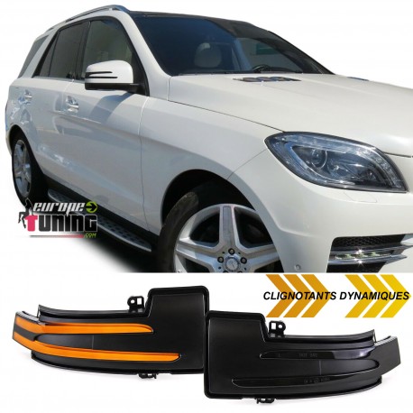 CLIGNOTANTS RETROVISEURS LED DYNAMIQUES MERCEDES ML W164 W166 W463 W251 (05009)