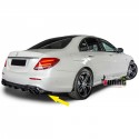 DIFFUSEUR SPORT NOIR PACK SPORT AVEC DOUBLES SORTIES MERCEDES CLASSE E W213 (05010)