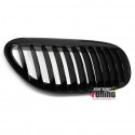GRILLES CALANDRES SPORT NOIRES BRILLANTES LOOK PACK M BMW SERIE 6 E63 E64 (05016)