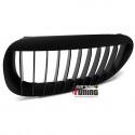 GRILLES CALANDRES SPORT NOIRES MATES LOOK PACK M BMW SERIE 6 E63 E64 (05017)