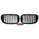GRILLES CALANDRES SPORT NOIRES MATES BMW SERIE 7 BERLINE G11 G12 2015-2019 (05019)